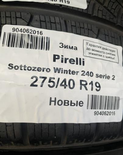 Pirelli Winter Sottozero 240 Serie II 275/40 R19 105V