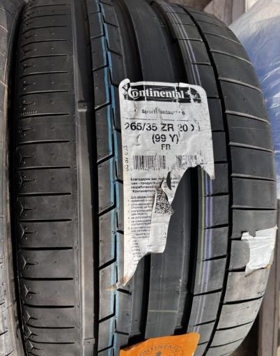 Continental SportContact 6 265/35 R20