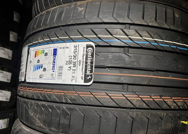 Continental ContiSportContact 5 275/35 R21 и 315/30 R21