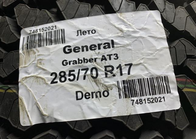 General Tire Grabber 285/70 R17