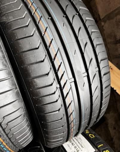 Continental ContiSportContact 5 225/45 R18 и 245/40 R18