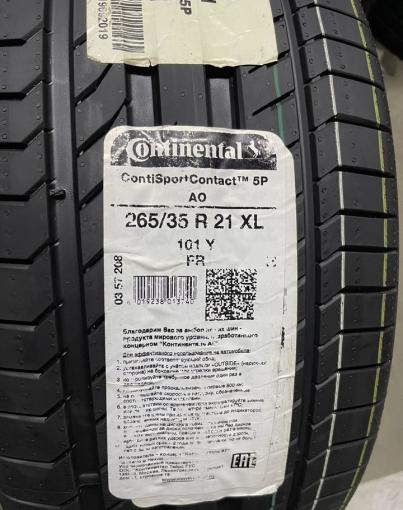 Continental ContiSportContact 5P 265/35 R21 101Y