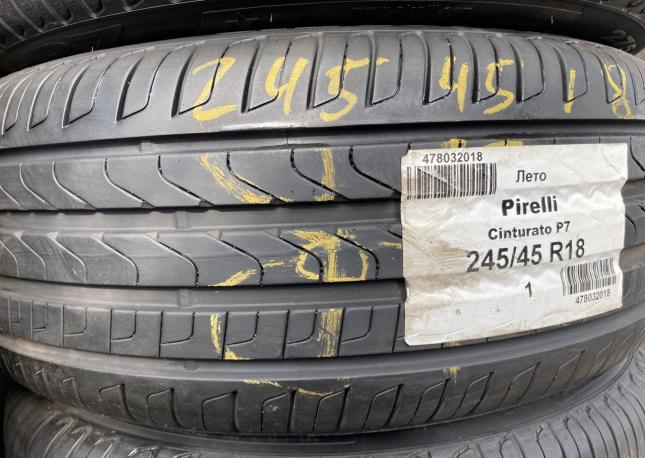 Pirelli Cinturato P7 275/40 R18 и 245/45 R18 103Y