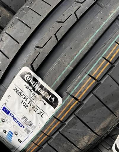 Continental SportContact 6 265/35 R22 и 285/35 R22