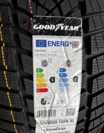 Goodyear UltraGrip Performance+ 255/45 R20