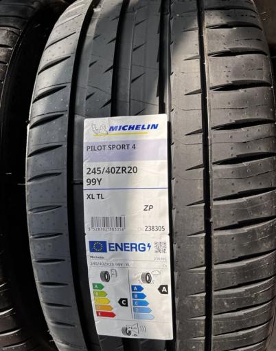 Michelin Pilot Sport 4 S 245/40 R20 и 275/35 R20