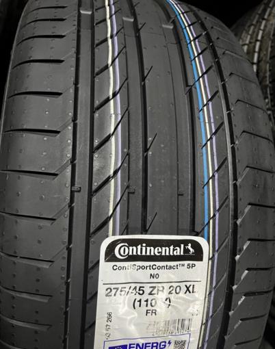 Continental ContiSportContact 5 275/45 R20 и 305/40 R20