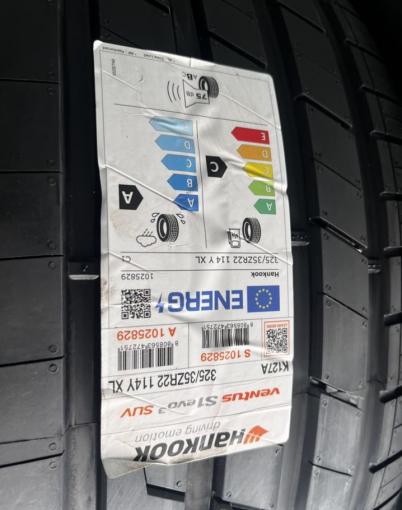 Hankook Ventus S1 Evo 3 K127 285/40 R22 и 325/35 R22