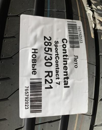 Continental ContiSportContact 7 285/30 R21