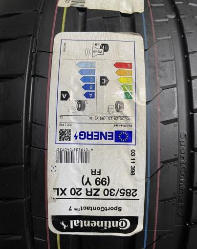 Continental ContiSportContact 7 285/30 R20 99Y