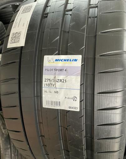 Michelin Pilot Sport 4 275/35 R21 и 315/30 R21 105Y