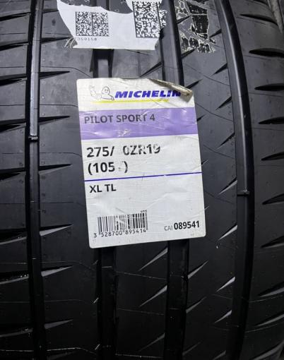 Michelin Pilot Sport 4 245/45 R19 и 275/40 R19