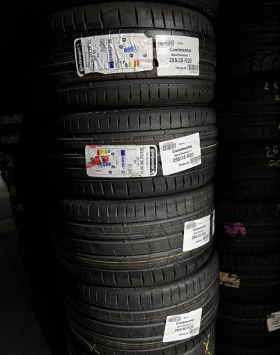 Continental ContiSportContact 7 255/35 R20 и 285/30 R20