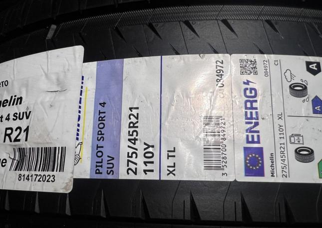 Michelin Pilot Sport 4 SUV 275/45 R21 и 315/40 R21