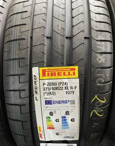 Pirelli P Zero PZ4 275/40 R22 и 315/35 R22 101Y