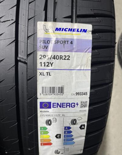 Michelin Pilot Sport 4 SUV 295/40 R22 112Y