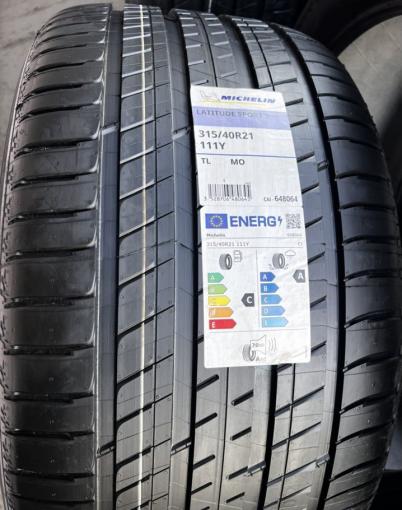 Michelin Latitude Sport 3 315/40 R21 и 275/45 R21