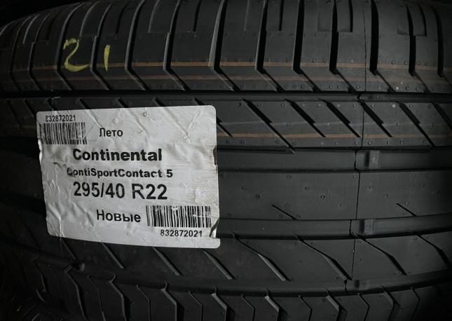 Continental ContiSportContact 5 295/40 R22 112