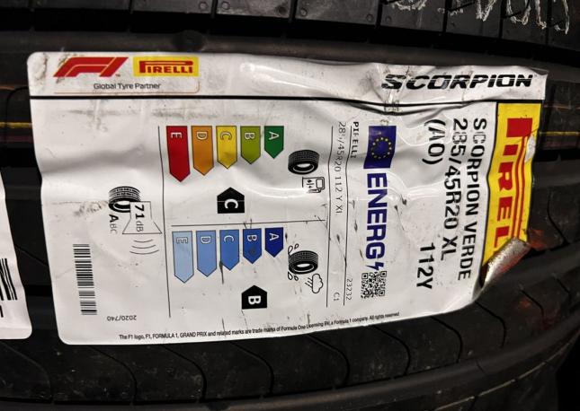 Pirelli Scorpion Verde SUV 285/45 R20