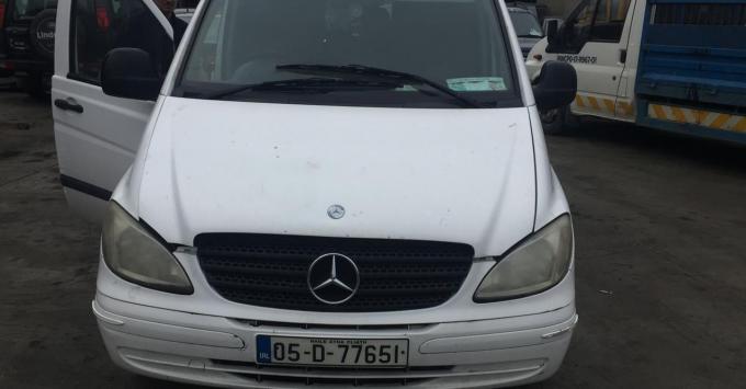 Разбор на запчасти Mercedes Benz Vito W639 OM646