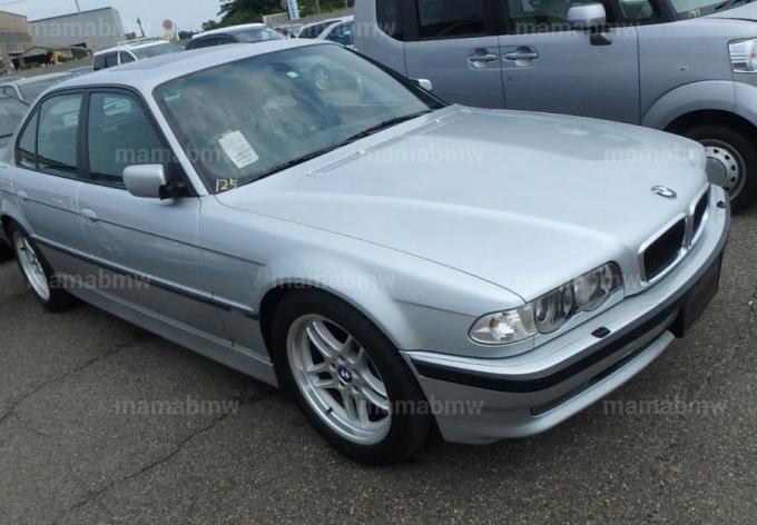 E38 735i M62B35 TU бмв BMW запчасти разбор Япония