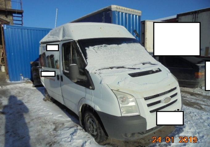 Разбираем автомобиль Ford Transit 2.2 TDCi P8FA 07