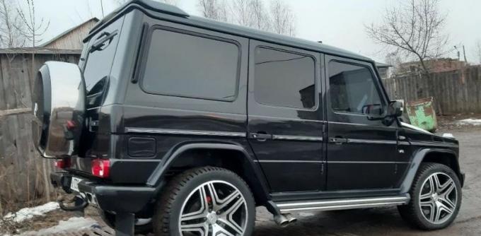 В разборе Mercedes-Benz G-класс