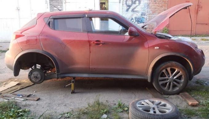 На запчасти Nissan Juke