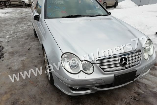 В разборе распил Мерседес W203 Спорт купе CL203