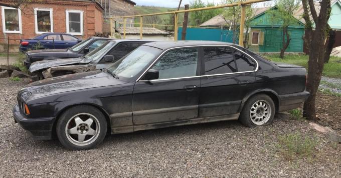 Bmw e34 в разборе