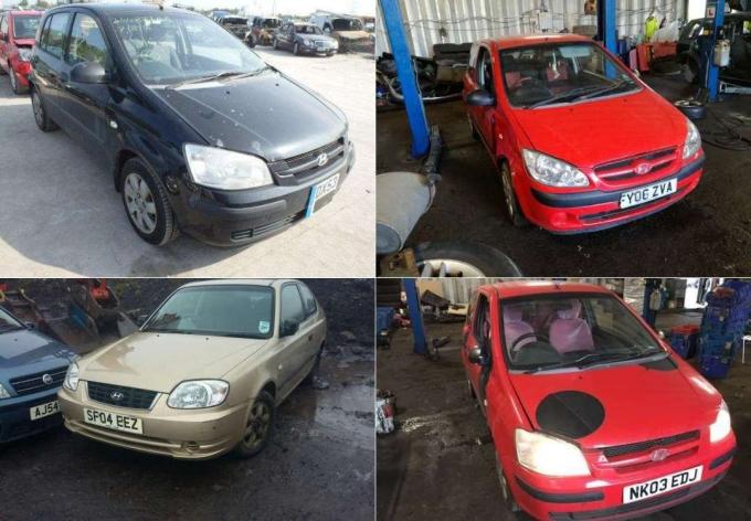 Hyundai Getz Accent II (+тагаз) на запчасти