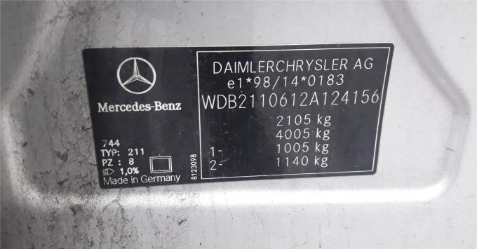 Разбор на запчасти Mercedes E W211 2002-2009