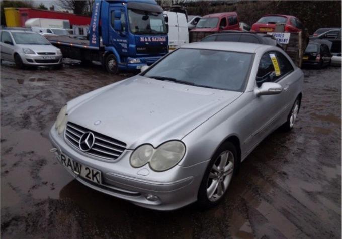 Разбор на запчасти Mercedes CLK W209 2002-2009