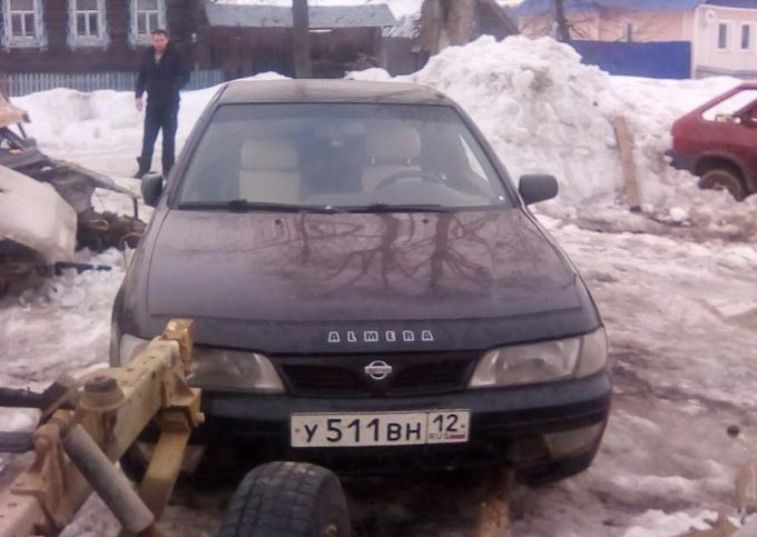 Разбираю Nissan Almera N15 1996 г.в. 1.4