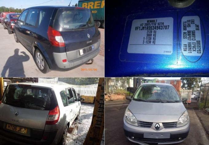 Рено Сценик 2 на запчасти Renault Scenic II