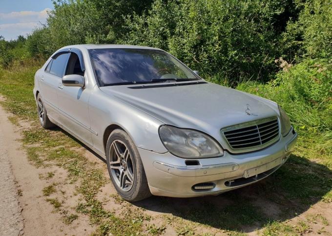 Mercedes S s430 w220 m113 v8 АКПП long серый запча