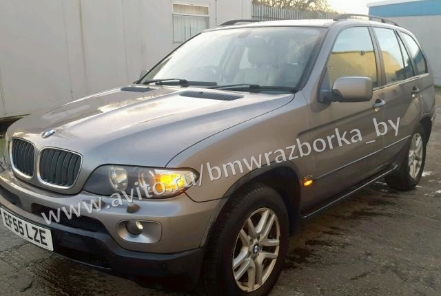 В полный Разбор BMW X5 E53 3,0d 218hp МКПП