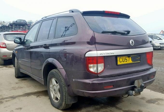 Разбор Ssang Yong Kyron 2007 апчасти Капот Фары