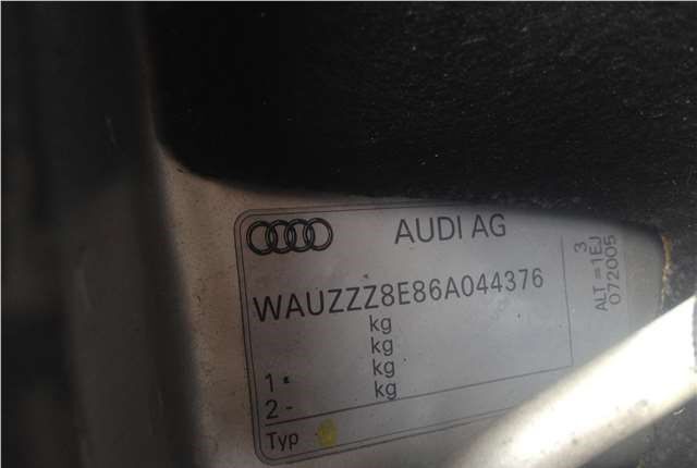 Разбор на запчасти Audi A4 (B7) 2005-2007