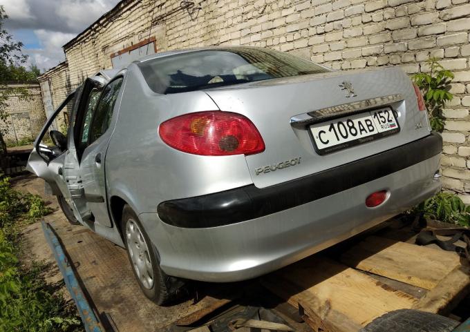 Пежо 206 по запчастям, Авторазборка Peugeot 206