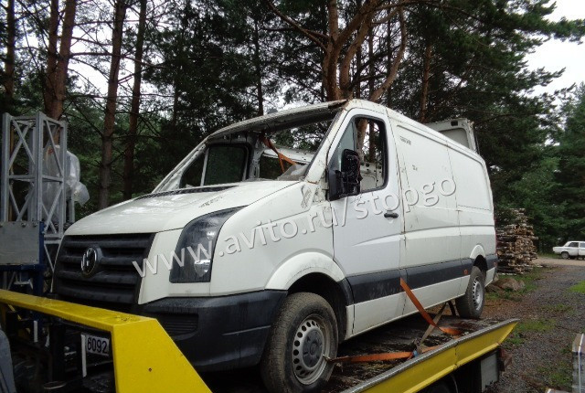 VW Crafter 2.5 TDI 2010 г. в. по запчастям