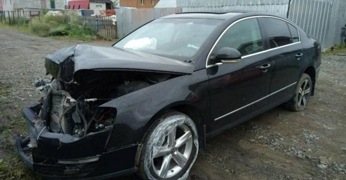 Volkswagen passat b6 2007 фольксваген пассат разбо