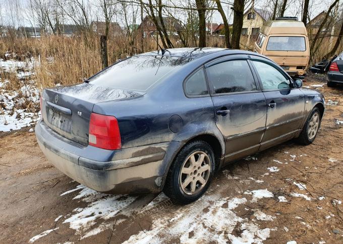 Vw Passat B5 98г 1.8 ADR МКПП DHZ синий седан б5