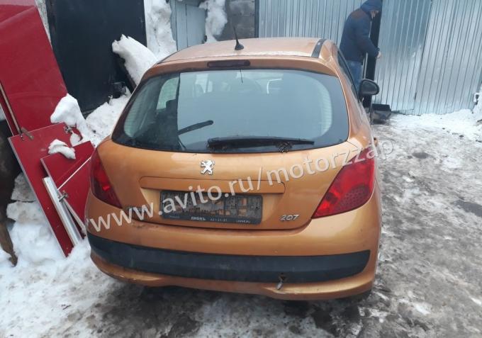 Разбор Пежо 207 2008 год 1.4 16v KFU,Peugeot 207