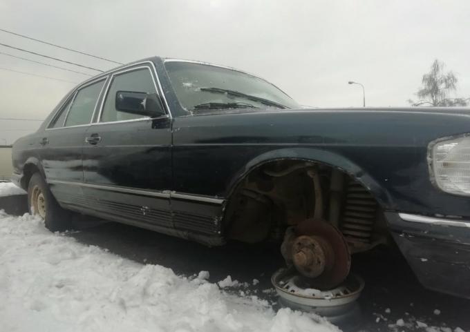 Мерседес w126 s klass на запчасти