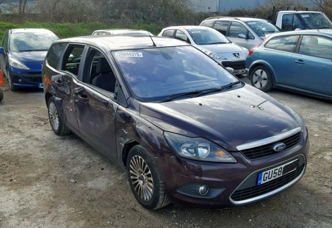 Разбор Ford Focus 2008 Запчасти Фары Капот