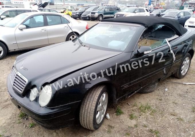 В разборе Мерседес А208 Кабриолет CLK320