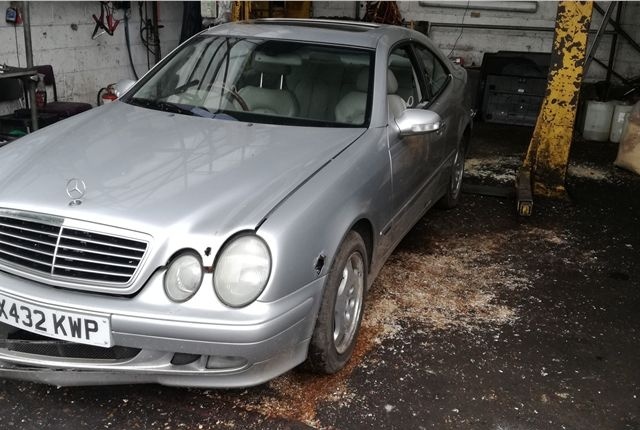 Разбор на запчасти Mercedes CLK W208 1997-2002