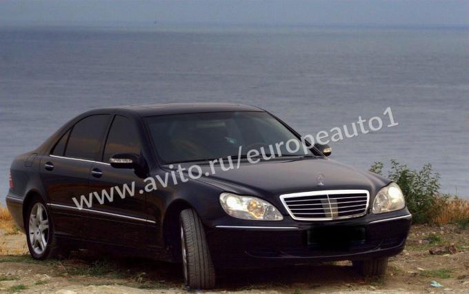 Mercedes S600 W220 на запчасти 5,8л 2000г