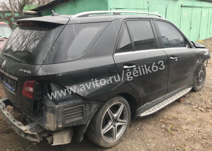 Кузов целиком кабина Mercedes ML166 ML63 двс М157